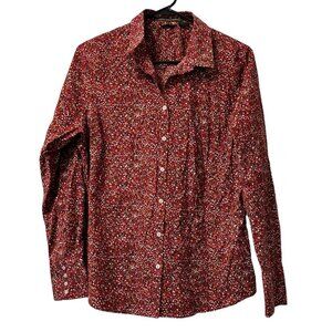 Eddie Bauer Stretch‎ Wrinkle Resistant Button Down Shirt Size XXL Modern City